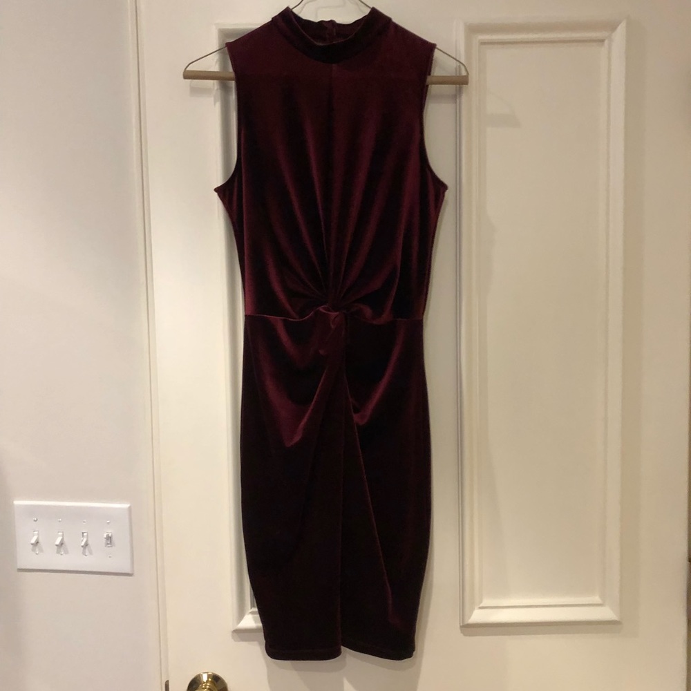 Velour dress